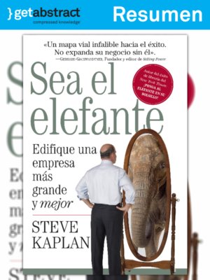 cover image of Sea el elefante (resumen)